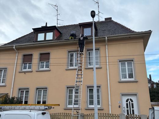 Réalisation zinguerie BK Couverture à Schiltigheim (26)