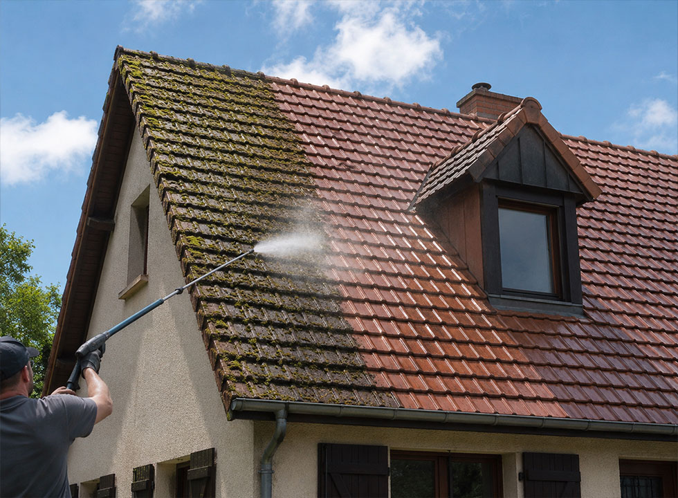Service Démoussage et nettoyage de toiture Schiltigheim