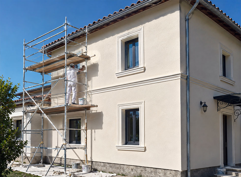 Ravalement de façade et peinture dans le Bas-Rhin